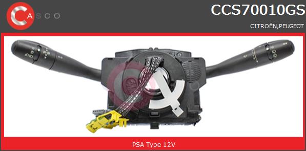Przełącznik kolumny kierowniczej CASCO CCS70010GS