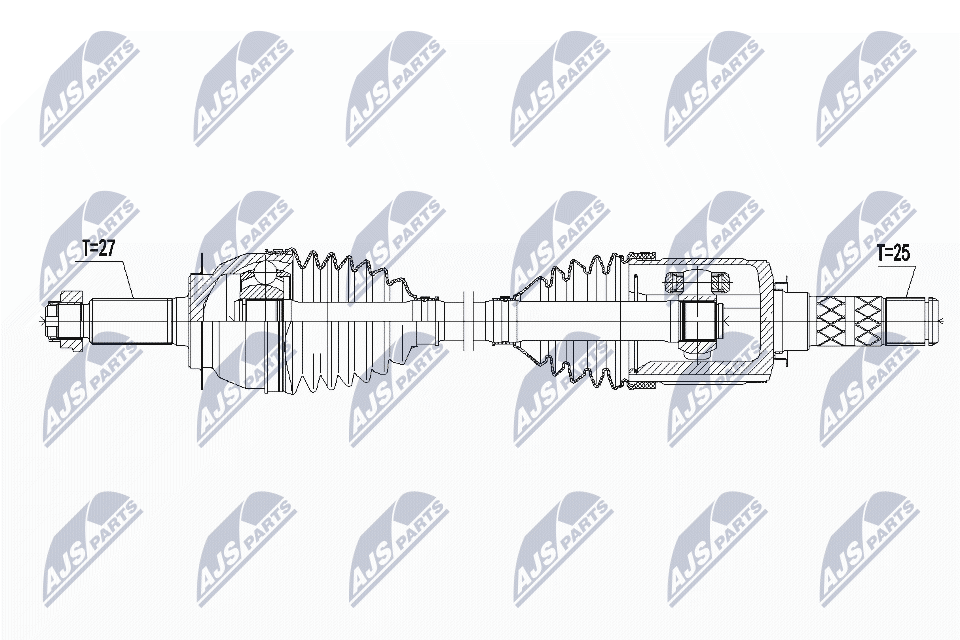 Wał napędowy NTY NPW-SB-015