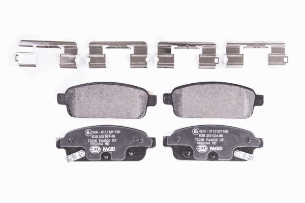 Klocki hamulcowe HELLA PAGID 8DB 355 024-861