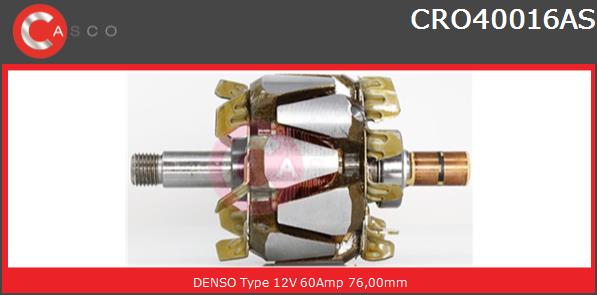 Wirnik alternatora CASCO CRO40016AS