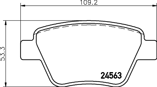 Klocki hamulcowe HELLA 8DB 355 014-021