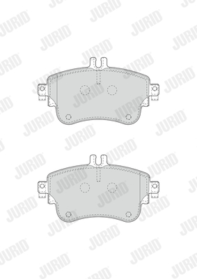 Klocki hamulcowe JURID 573402J