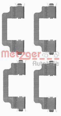 Zestaw akcesoriów montażowych  klocków hamulcowych METZGER 109-1727