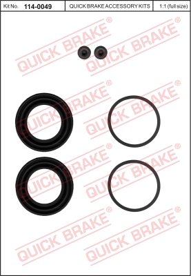 Zestaw naprawczy zacisku hamulcowego QUICK BRAKE 114-0049