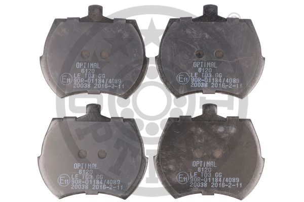 Klocki hamulcowe OPTIMAL BP-06120
