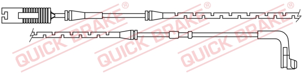 Czujnik zużycia klocków QUICK BRAKE WS 0224 B