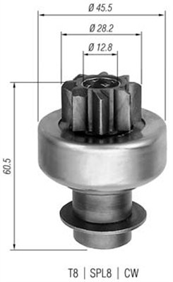 Bendiks rozrusznika MAGNETI MARELLI 940113020097