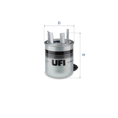 Filtr paliwa UFI 24.095.06