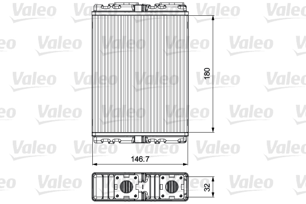 Nagrzewnica VALEO 811557