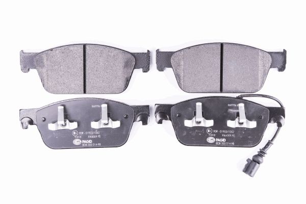 Klocki hamulcowe HELLA 8DB 355 014-981