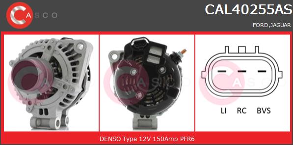 Alternator CASCO CAL40255AS