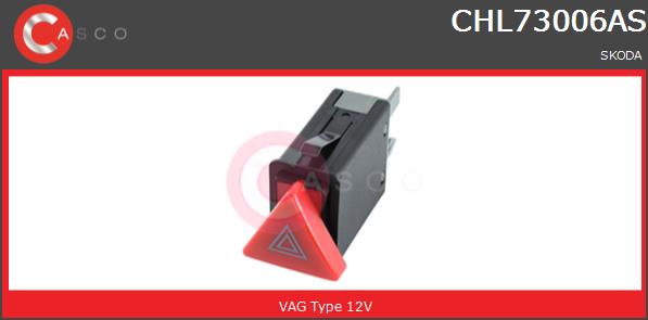 Włącznik świateł awaryjnych CASCO CHL73006AS