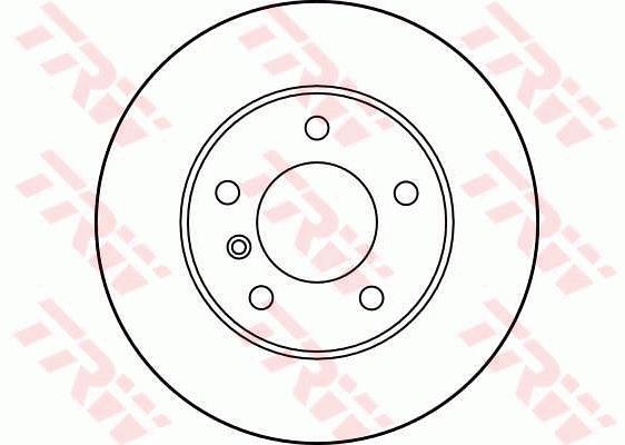 Tarcza hamulcowa TRW DF1539