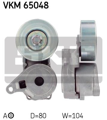 Rolka napinacza paska osprzętu SKF VKM 65048