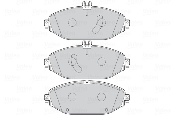 Klocki hamulcowe VALEO 302305