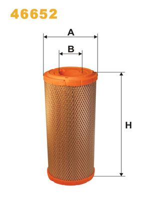 Filtr powietrza WIX FILTERS 46652