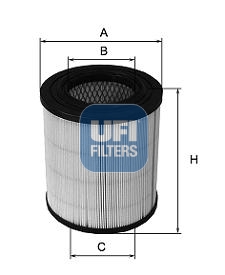 Filtr powietrza UFI 27.B31.00
