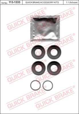 Zestaw naprawczy zacisk hamulcowy QUICK BRAKE 113-1333