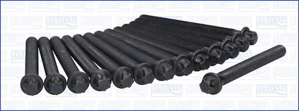 Zestaw śrub głowicy cylindrów AJUSA 81020400