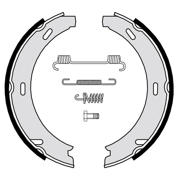 Zestaw szczęk hamulcowych BREMBO S 50 507