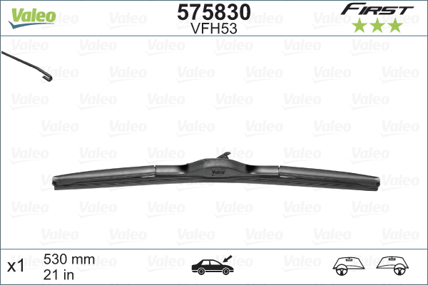 Pióro wycieraczki VALEO 575830