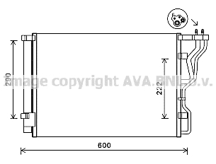 Skraplacz klimatyzacji AVA QUALITY COOLING HY5299D