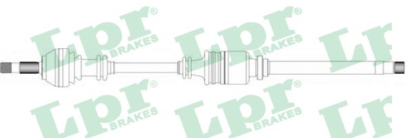 Półoś napędowa LPR DS20140
