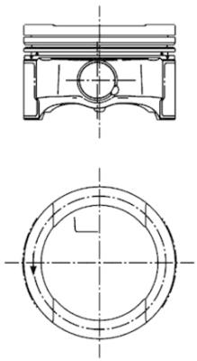 Tłok KOLBENSCHMIDT 99792620