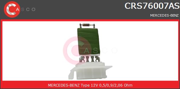Opornik wentylatora CASCO CRS76007AS