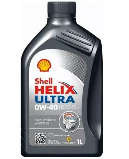 Olej silnikowy SHELL 0W40HELULT1
