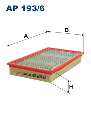 Filtr powietrza FILTRON AP193/6