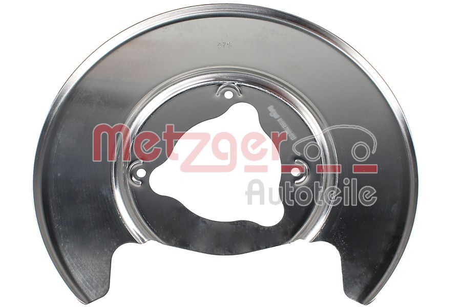 Panel rozbryzgiwujący, tarcza hamulcowa METZGER 6115568
