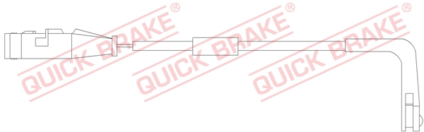 Czujnik zużycia klocków QUICK BRAKE WS 0252 A