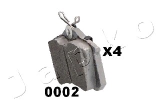 Klocki hamulcowe JAPKO 510002