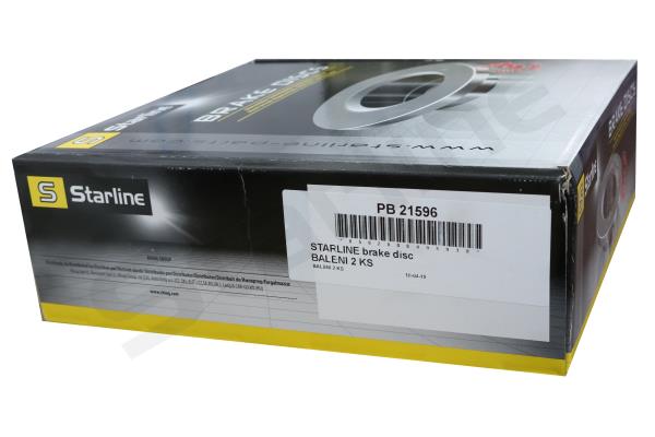 Tarcza hamulcowa STARLINE PB 21596