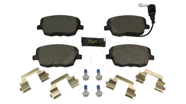 Klocki hamulcowe HART 256 552