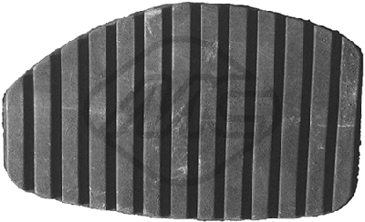 Okładzina pedału sprzęgła METALCAUCHO 06184