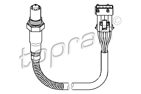 Sonda lambda TOPRAN 722 021