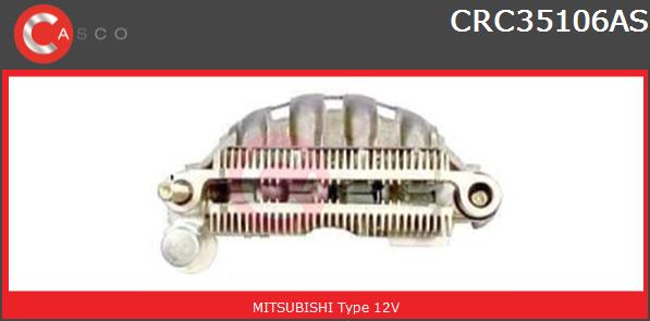 Mostek prostowniczy alternatora CASCO CRC35106AS