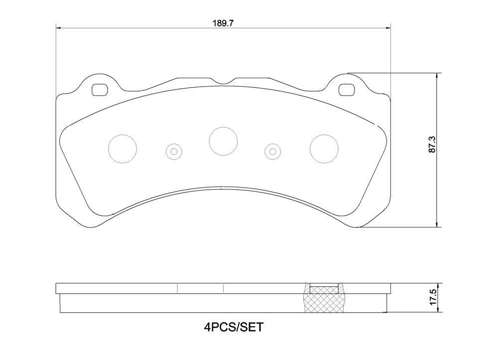 Klocki hamulcowe BREMBO P 86 034