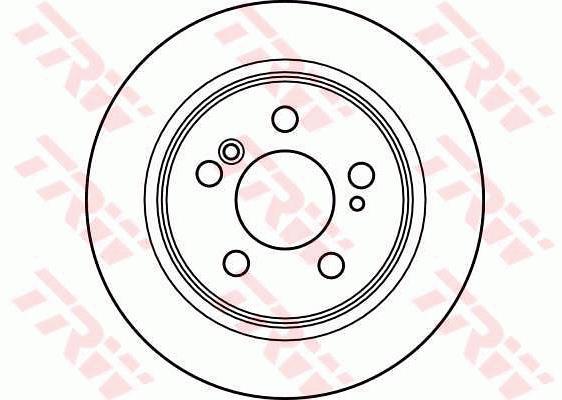 Tarcza hamulcowa TRW DF2563