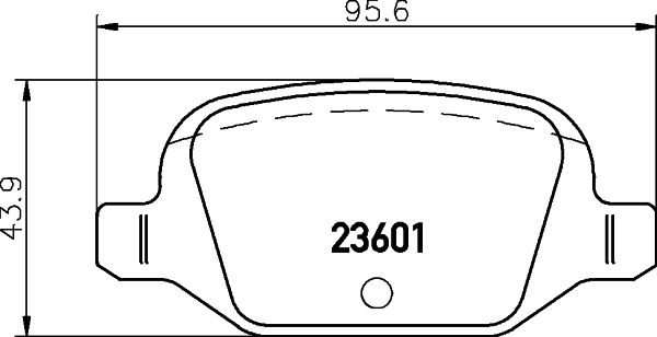 Klocki hamulcowe HELLA PAGID 8DB 355 009-551
