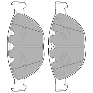 Klocki hamulcowe DELPHI LP2041