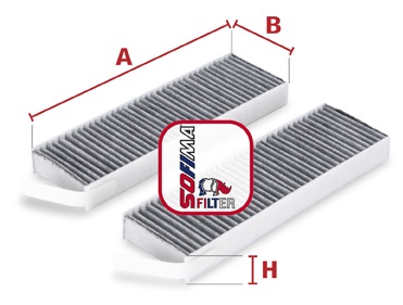 Filtr kabinowy SOFIMA S 4172 CA