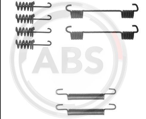 Zestaw montażowy szczęk hamulcowych A.B.S. 0775Q