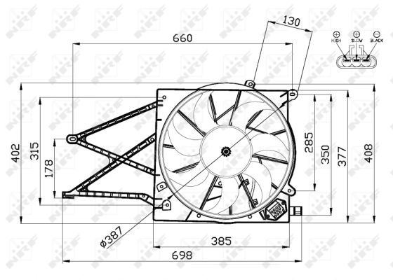 Wentylator NRF 47582