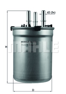 Filtr paliwa MAHLE KL 838