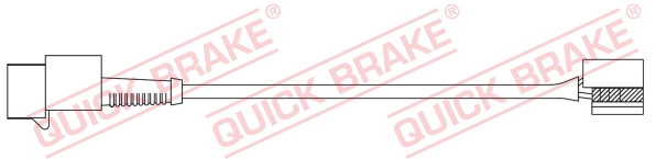 Czujnik zużycia klocków QUICK BRAKE WS 0439 A