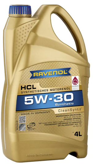 Olej silnikowy RAVENOL 5W30 HCL CleanSynto 4L