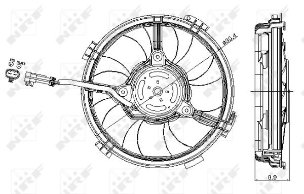Wentylator NRF 47405